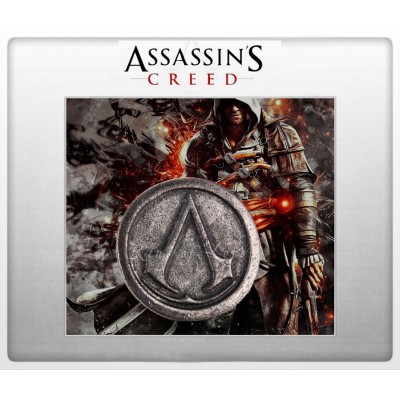 Значок из знаменитой игры Assassin's Creed